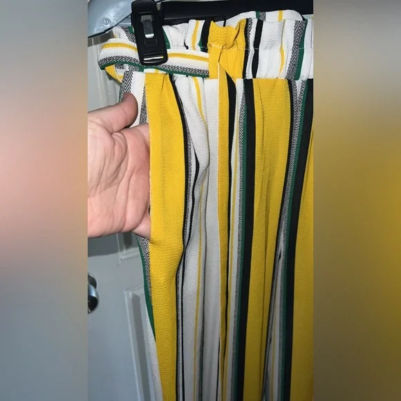 Yellow Striped Pants - Picture 4 of 9